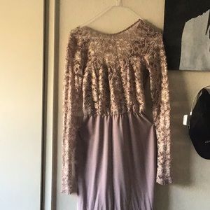Windsor elegant mauve dress
